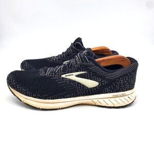 Brooks Shoes Women 8 Revel 3 Running Shoes Black White